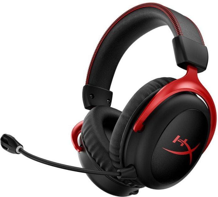 HyperX Cloud II Wireless, černá/červená (4P5K4AA) - obrázek 1