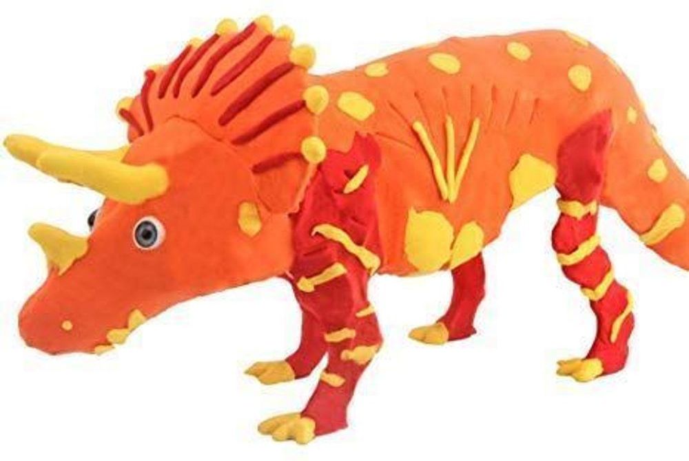 Popron.cz Vymodeluj si dinosaura - Triceratops - obrázek 1