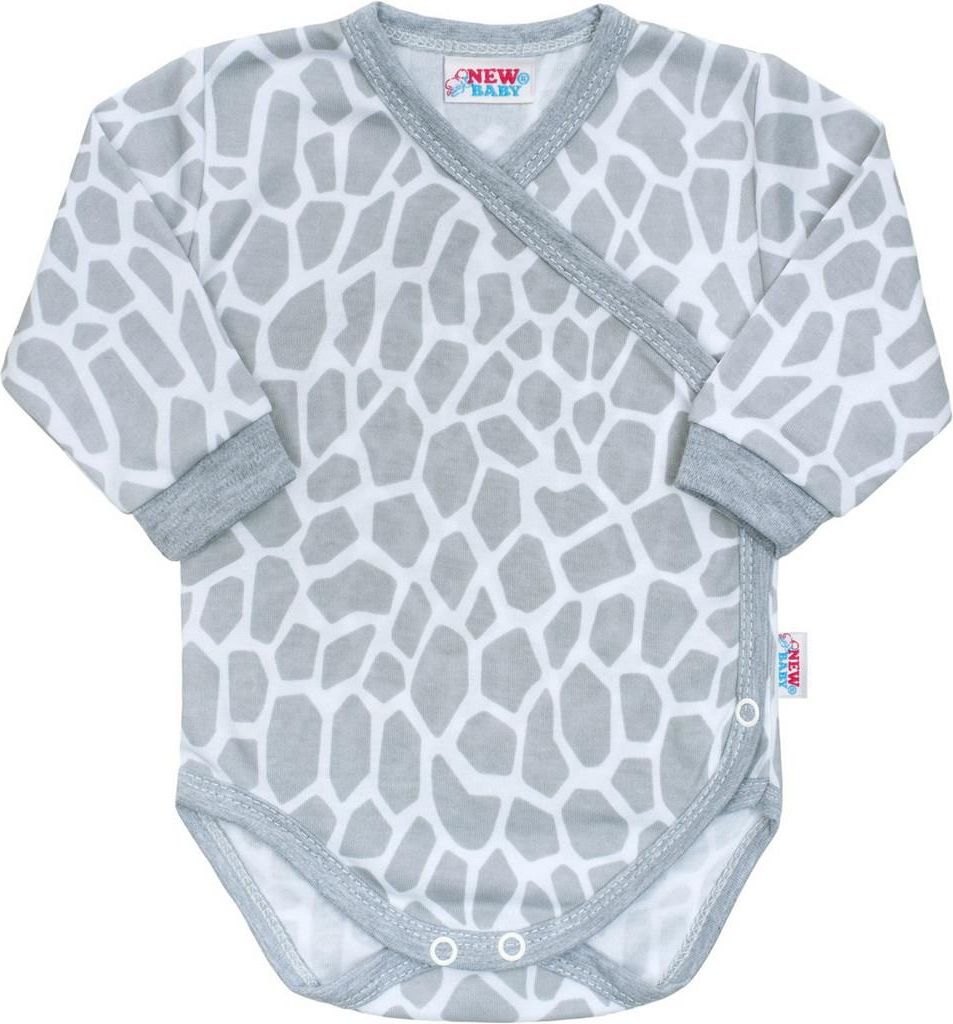 Kojenecké body celorozepínací New Baby Žirafa&nbsp;-&nbsp;62 (3-6m) - obrázek 1