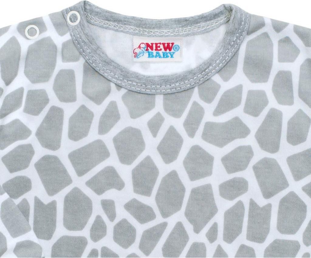 Kojenecké body s dlouhým rukávem New Baby Žirafa&nbsp;-&nbsp;86 (12-18m) - obrázek 4