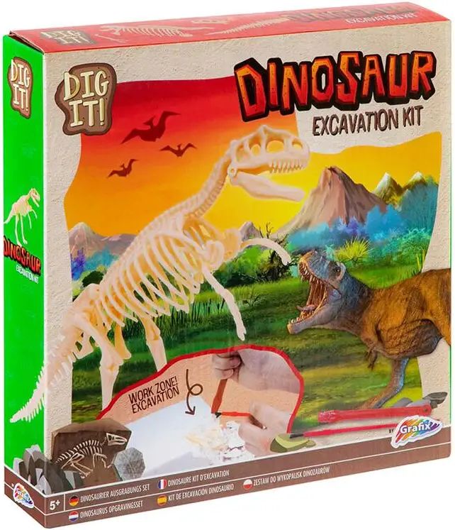 Grafix Archeologická sada Jurský svět vykopávky Tyrannosaurus Rex - obrázek 1