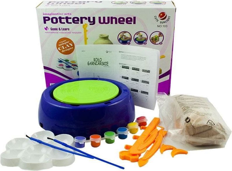 KIK Hrnčířský kruh + malování. KREATIVNÍ SADA pro deti