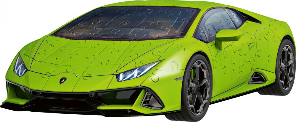 Ravensburger 3D puzzle Lamborghini Huracán Evo zelené 108 dílků - obrázek 1