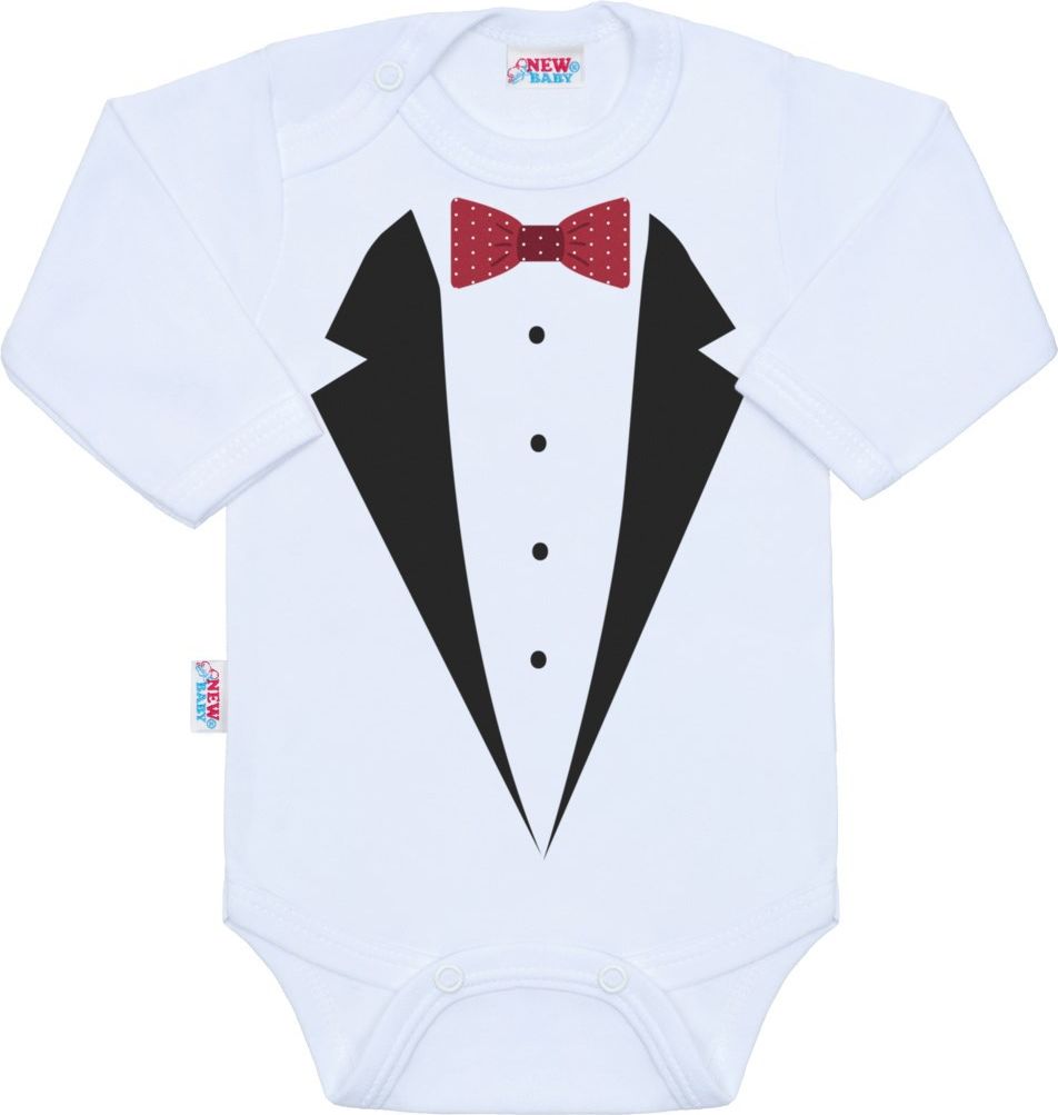 Body s potiskem New Baby smoking&nbsp;-&nbsp;62 (3-6m) - obrázek 1