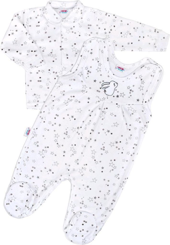 Kojenecká souprava New Baby Magic Star modrá - 62 (3-6m)