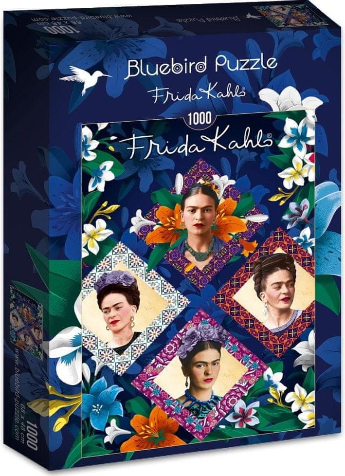 Blue Bird Puzzle Frida Kahlo 1000 dílků - obrázek 1