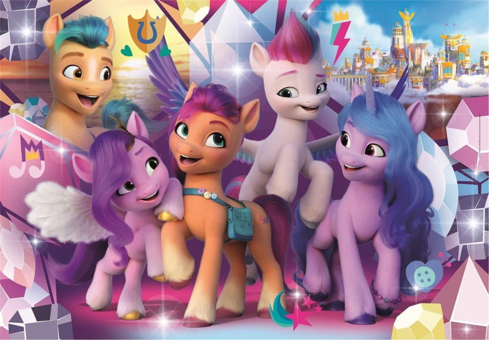 Clementoni Puzzle My Little Pony: Nerozlučné kamarádky 104 dílků - obrázek 1