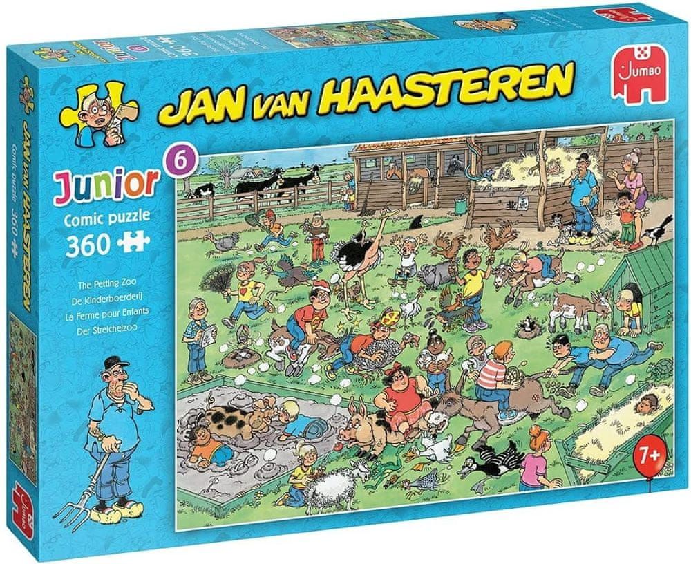 Jumbo Puzzle JvH Junior 6: Zoo s domácími zvířaty 360 dílků - obrázek 1