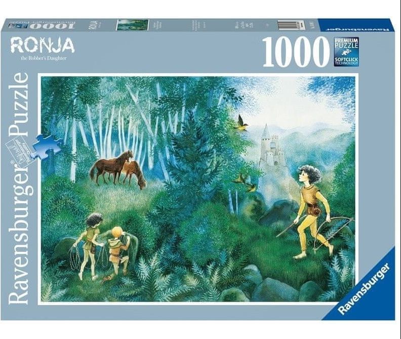 Ravensburger Puzzle Ronja, dcera loupežníka 1000 dílků - obrázek 1