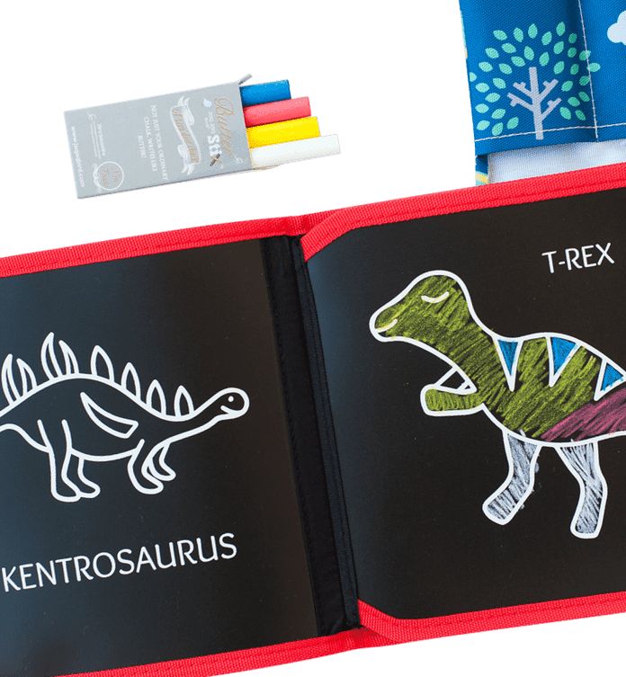 Jaq Jaq Bird Omalovánka s křídami Dinosauři