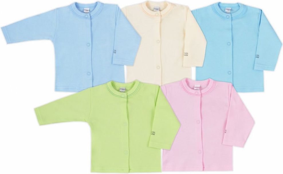 Kojenecký kabátek Bobas Fashion Mini Baby modrý - 68 (4-6m) - obrázek 2