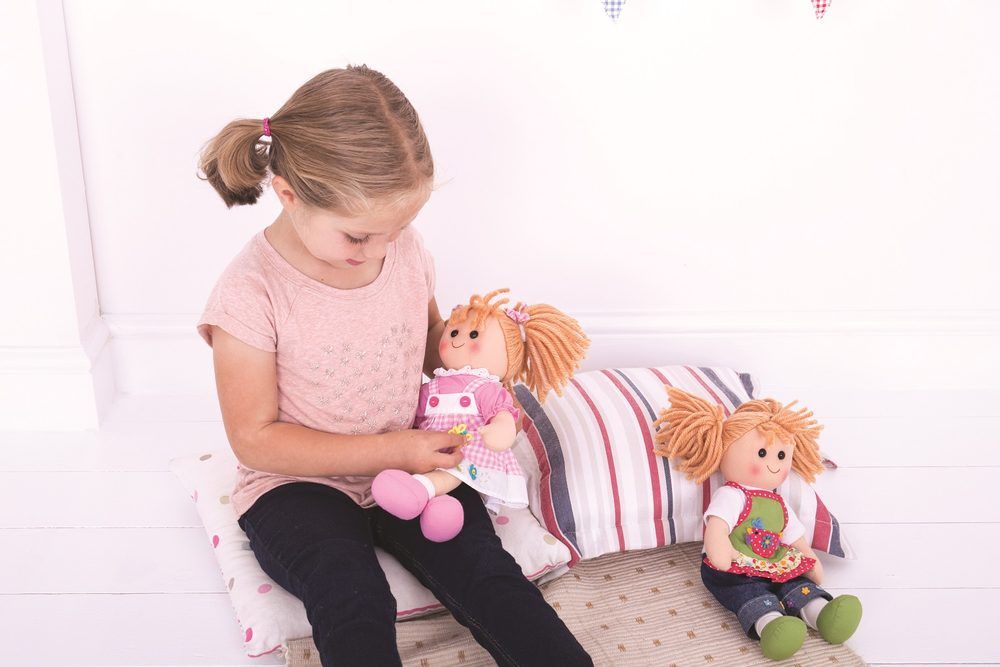 Bigjigs Toys Růžové pyžamo pro panenku 38 cm - obrázek 6