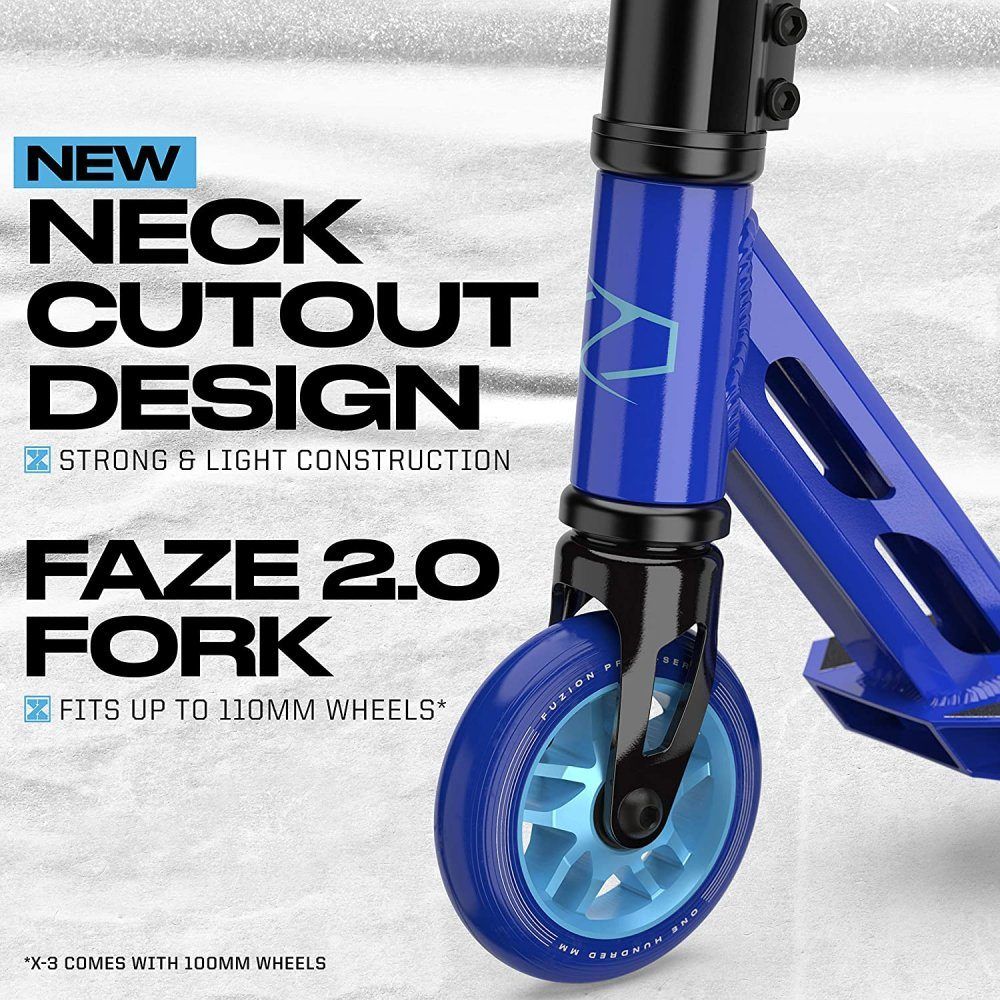 Fuzion Freestylová koloběžka Fuzion Pro X-5 Blue - obrázek 6