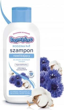 Nivea Bambino FAMILY Osvěžující šampon, 400 ml, regenerace a hydratace - obrázek 1