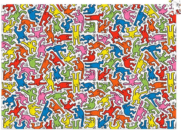Vilac Puzzle Keith Haring 1000 dílků - obrázek 2
