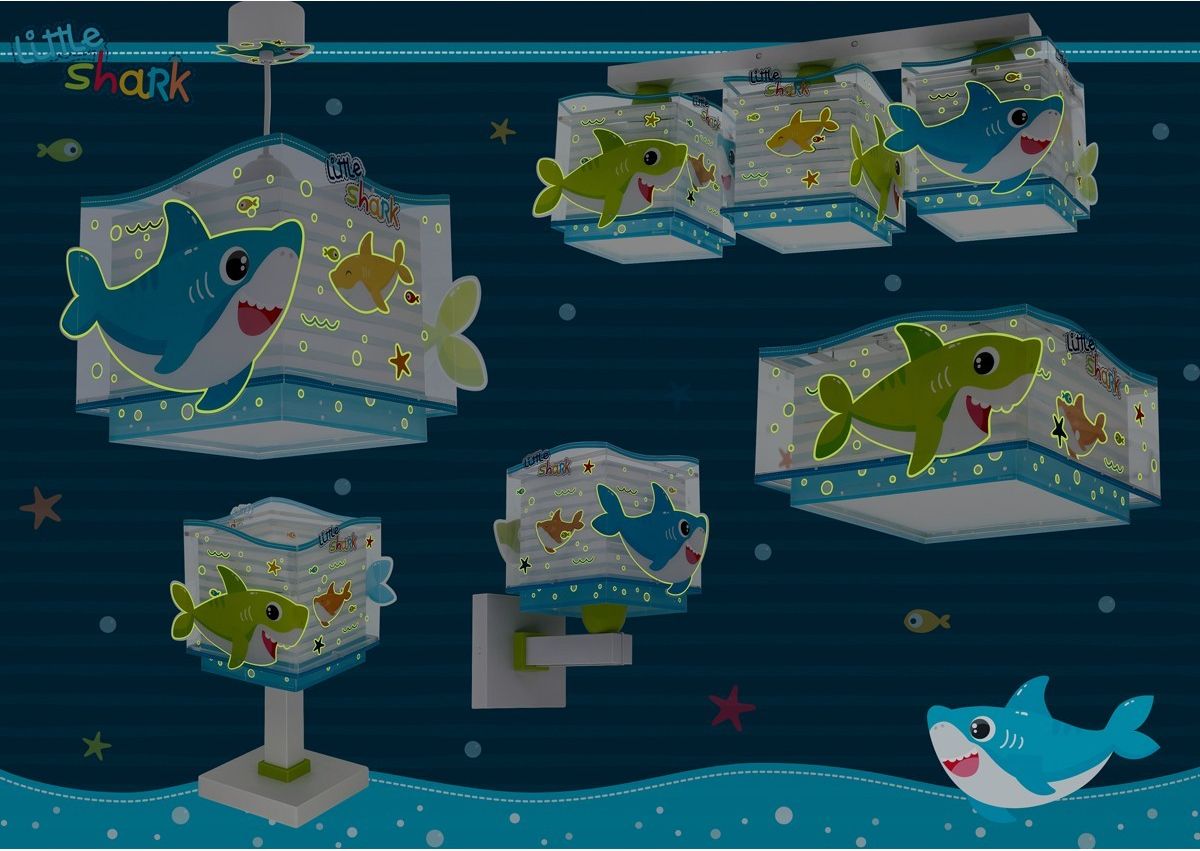 Dalber Dětské stropní svítidlo BABY SHARK 63473 - obrázek 5