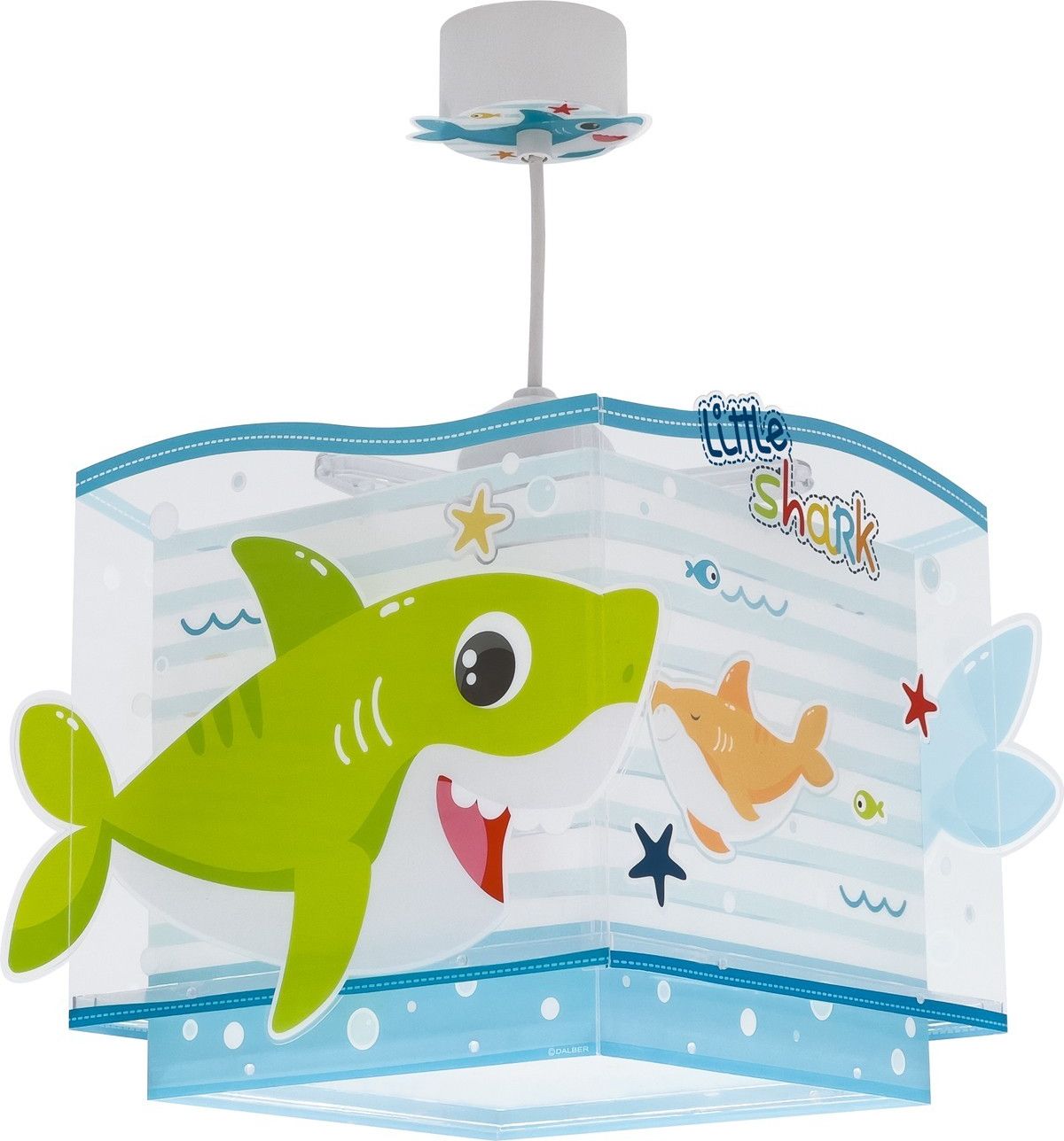 Dalber Dětský lustr BABY SHARK 63472 - obrázek 1