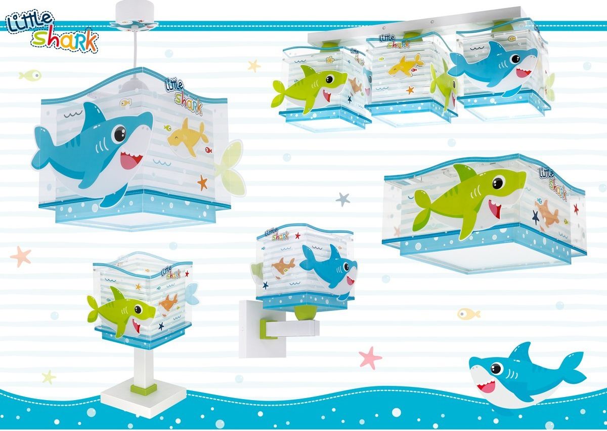 Dalber Dětský lustr BABY SHARK 63472 - obrázek 7