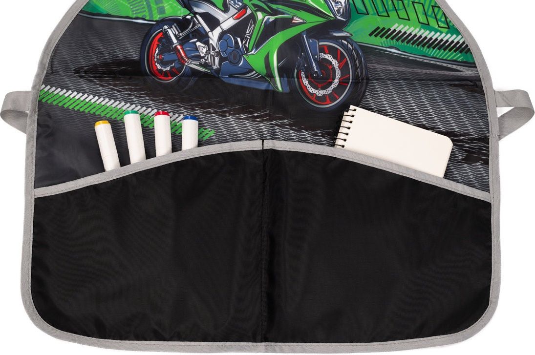 Zástěrka na výtvarnou výchovu Moto Race - obrázek 2