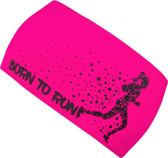 Drexiss funkční čelenka BORN TO RUN - NEON PINK jaro/léto velikost: DOSPĚLÁ - obrázek 1