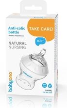 Antikoliková kojenecká lahev BabyOno - NATURAL NURSING transparentní - 180ml - obrázek 3
