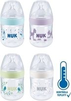 Kojenecká lahev plastová s kontrolou teploty 150ml - NATURE SENSE modrá - Nuk - obrázek 4