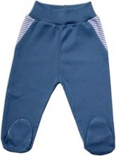 Kojenecká souprava 2-dílná body a polodupačky - TWOO LITTLE BEARS modrá - vel.68 - obrázek 3