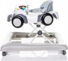 Dětské chodítko se zábavným odnímatelným panelem - CARS červené - 4Baby - obrázek 3