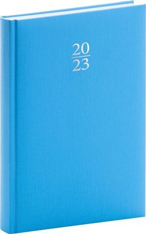 Diář denní Capys světle modrý 2023 / 21cm x 15cm / PGD-DA5CP-3329 - obrázek 1