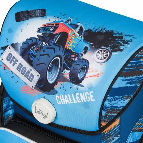 BAAGL Školní set 5 Ergo Truck: aktovka, penál, sáček, desky, box - obrázek 9
