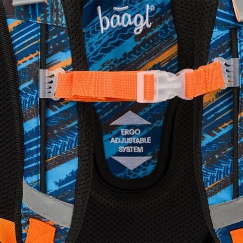 BAAGL Školní set 5 Ergo Truck: aktovka, penál, sáček, desky, box - obrázek 14