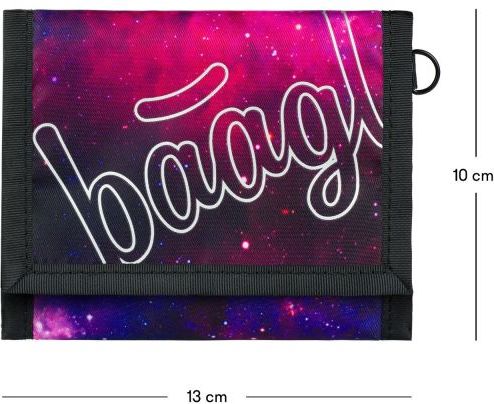 BAAGL Peněženka Galaxy fialová - obrázek 3