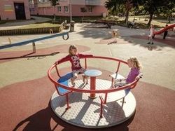 Kolotoč na sezení KO180KR (průměr 1,8 m) - červený - obrázek 6
