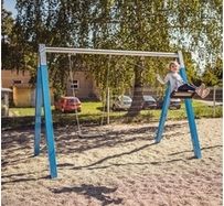 Řetězová dvojhoupačka RH210KB - modrá - obrázek 6