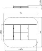 Pískoviště s posuvným krytem 3x3 m PK330D - obrázek 3