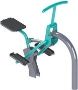 Fitness prvek FP-008ST Jezdec - tyrkysová - obrázek 1