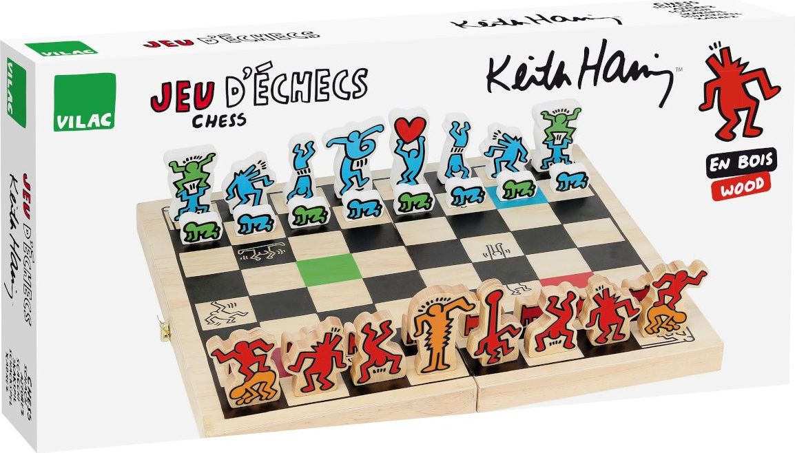 Vilac Šachy Keith Haring - obrázek 5