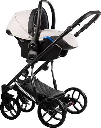 Kočárek Baby Merc Piuma Limited trojkombinace stříbrný rám s autosedačkou 02/JE - obrázek 3
