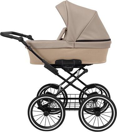 Kočárek Kunert Romantic Eco trojkombinace Černý rám/béžový - obrázek 2