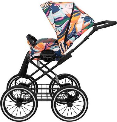 Kočárek Kunert Romantic Eco trojkombinace Černý rám/béžový - obrázek 14