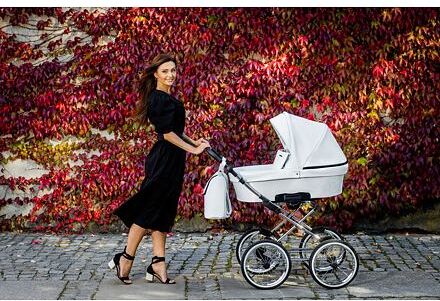 Kočárek Kunert Romantic Eco trojkombinace Černý rám/béžový - obrázek 27
