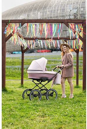 Kočárek Kunert Romantic Eco trojkombinace Černý rám/béžový - obrázek 30