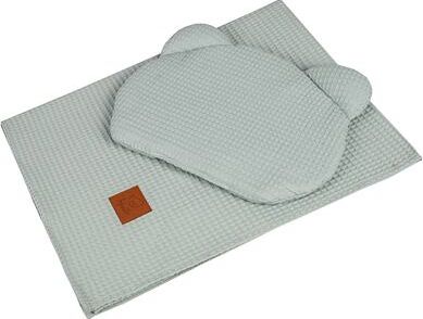Letní set do kočárku Infantilo waflový mátový - obrázek 1