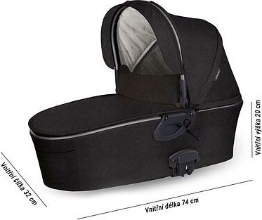 Set kočárek X-lander X-Run + isofix 2021 Astral black - obrázek 5