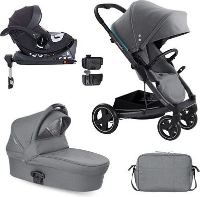 Set kočárek X-lander X-Cite + isofix 2021 Azure grey - obrázek 1