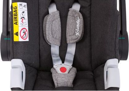 Set kočárek X-lander X-Cite + isofix 2021 Azure grey - obrázek 18