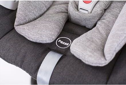 Set kočárek X-lander X-Cite + isofix 2021 Azure grey - obrázek 20