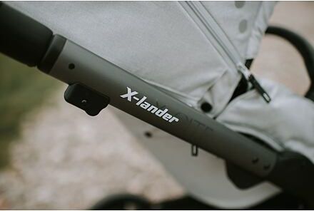 Set kočárek X-lander X-Cite + isofix 2021 Azure grey - obrázek 34