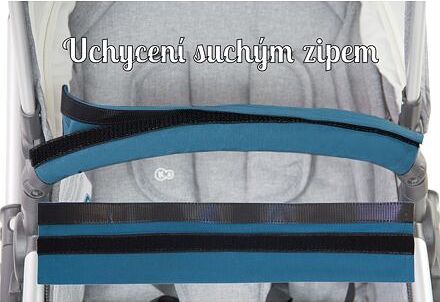 Potah na madlo kočárku Emitex olivová - obrázek 2