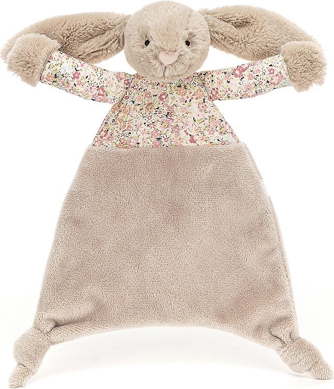 MUCHLÁČEK JELLYCAT KRÁLÍČEK S KYTIČKAMI, BEIGE - obrázek 1